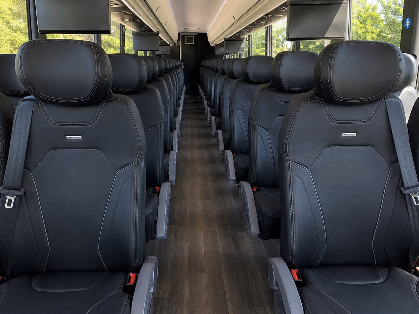 pasadena 56 passenger charter bus rental