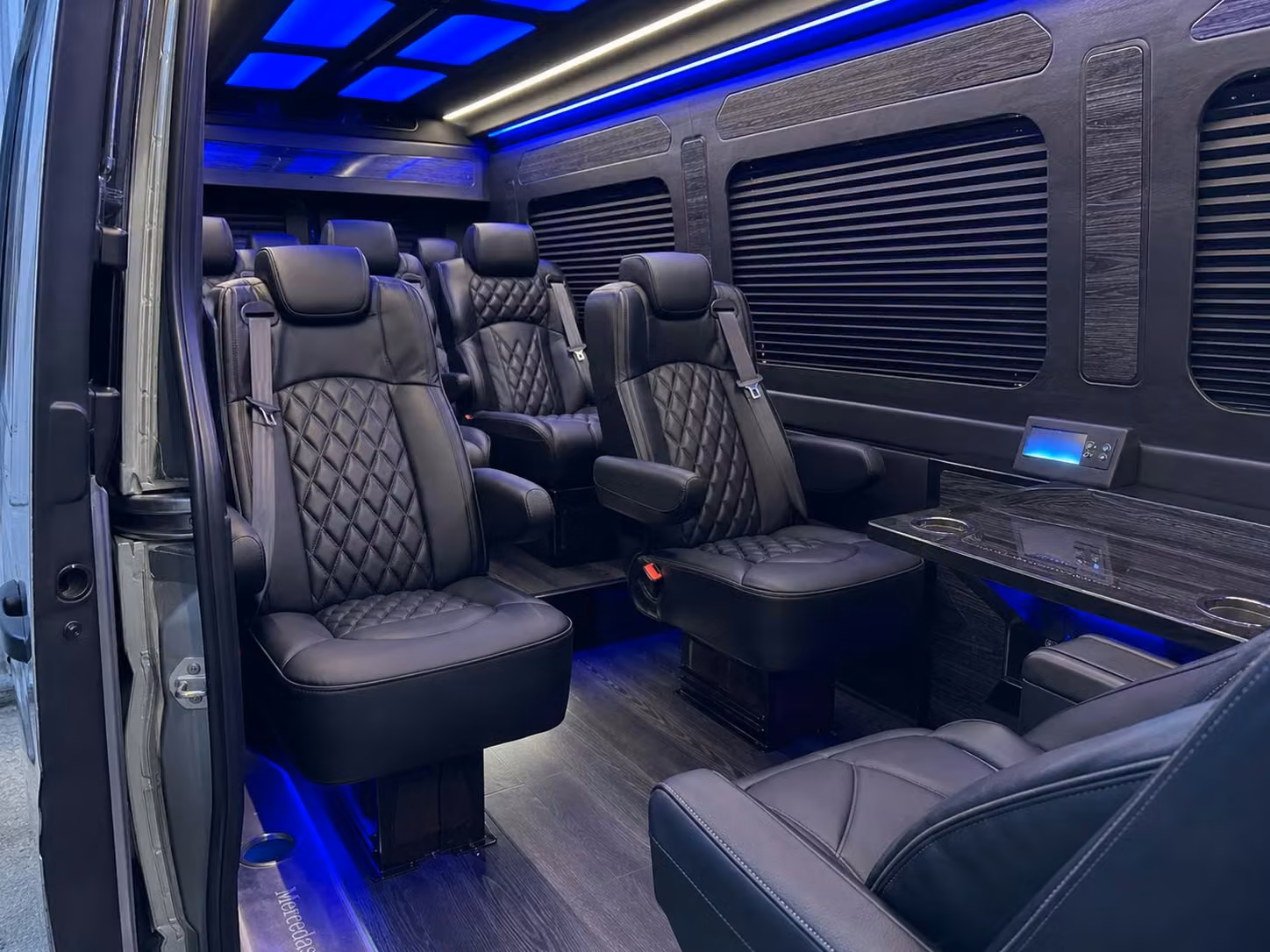 sprinter van transportation for groups and events across pasadena