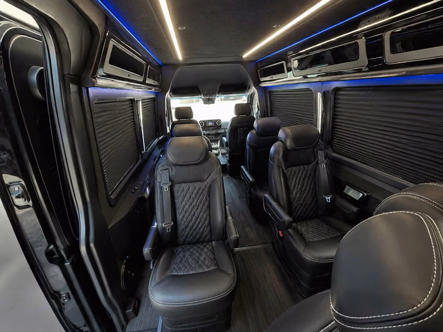 sprinter van with driver interior